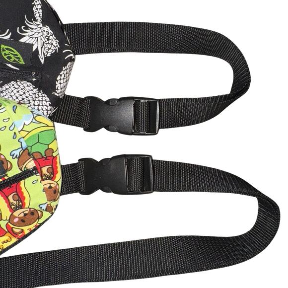 Lot Of 2 Maui Island Kids SM Waist Fanny Packs Colorful Vacation Tropical Hawaii - Picture 3 of 8